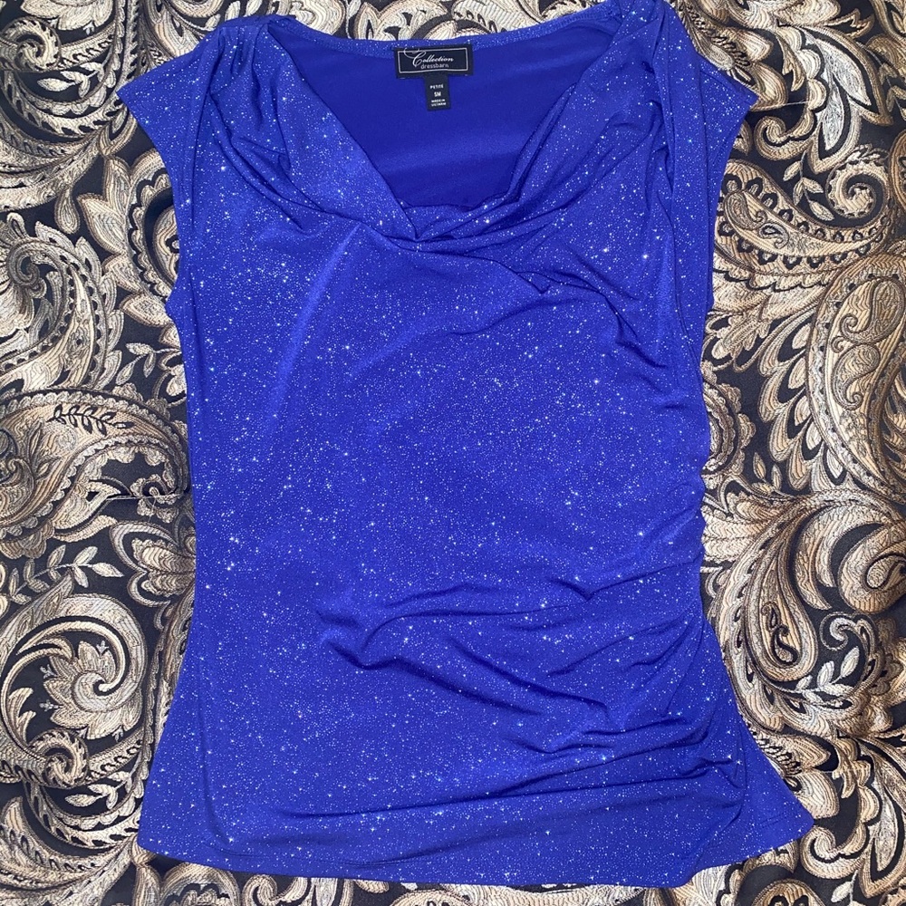 Dressbarn Glitter Blouse